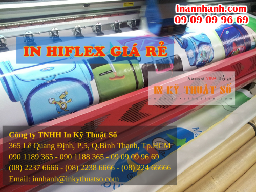 Thiết kế và in ấn hiflex giá rẻ TPHCM tại Công ty TNHH In Kỹ Thuật Số - Digital Printing