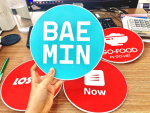 In sticker size lớn in ấn nhanh sticker cho Grab Food - Go-Food - Loship - Now - Baemin